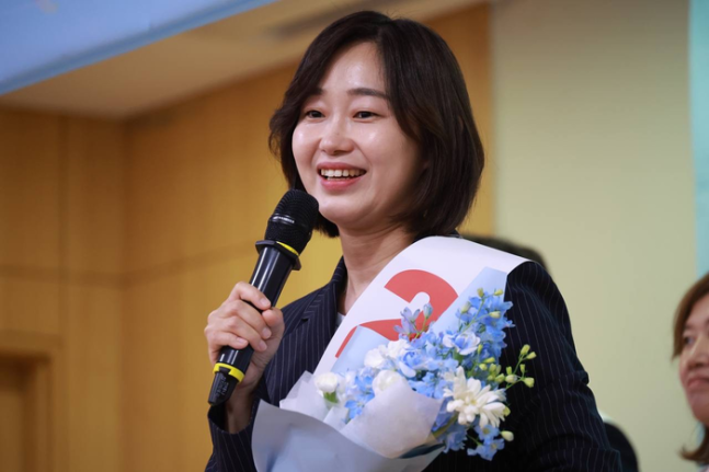 14일 진보당 상임대표로 선출된 김재연 전 통합진보당 의원.