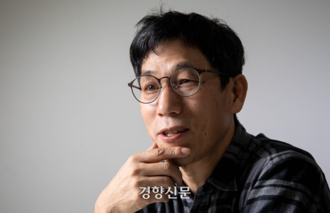 진중권 광운대 특임교수. 경향신문 자료사진