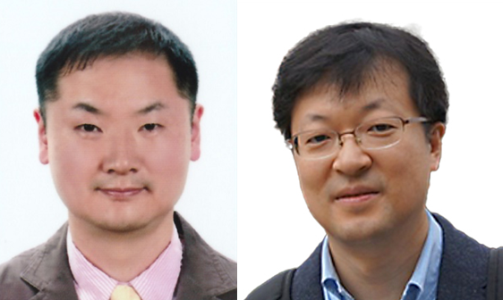 Kim Jin-soo, Ph.D. from the Korean Nuclear Medicine Institute (left) and Park Min-hyun, professor at Seoul National University’s College of Medicine. Provided by the Korean Nuclear Medicine Institute