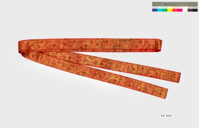 Daedae of Princess Bok-on-gung's Hongjangsam. Provided by the National Heritage Administration
