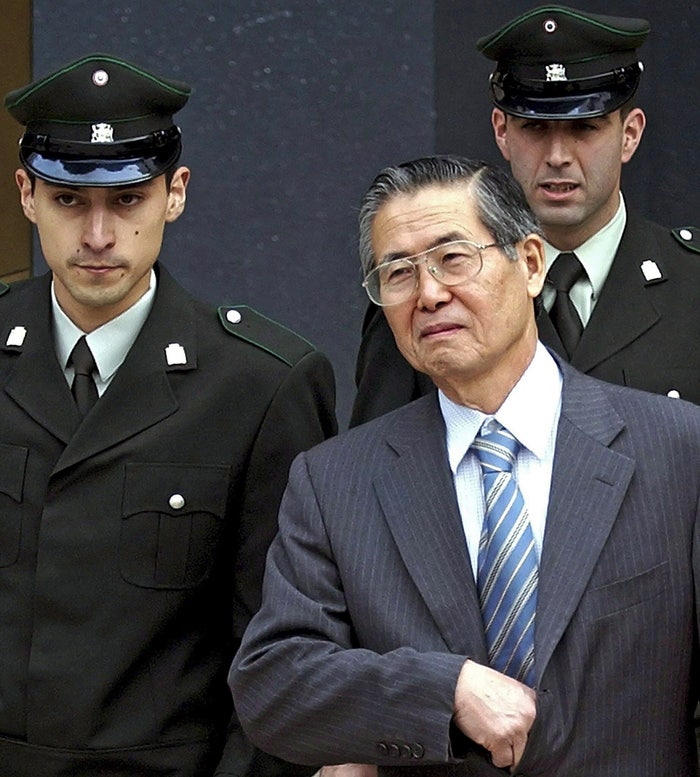‘반인륜범죄’ <b>후지모리</b> 전 <b>페루 대통령</b> 사망