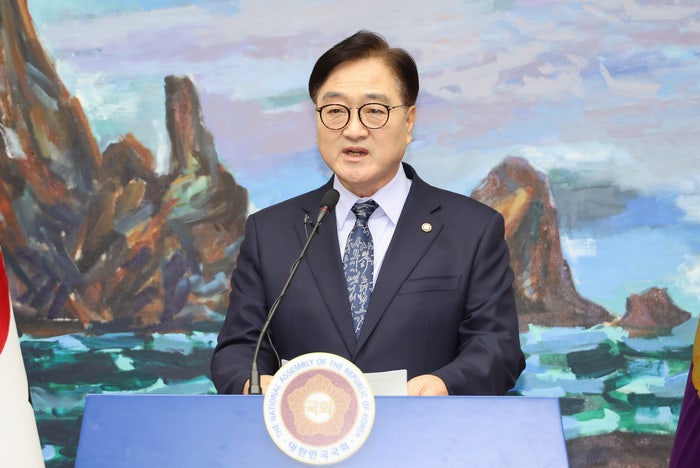 [속보]<b>우원식</b> 의장 “총리·여당의 <b>대통령</b> 권한 공동 행사는 명백한 위...