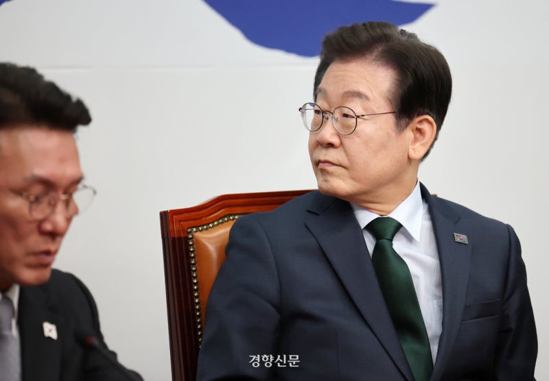<b>이재명</b> “<b>체포동의안</b> 가결, <b>검찰</b>과 당내 일부가 짜고한 짓으로 추측”
