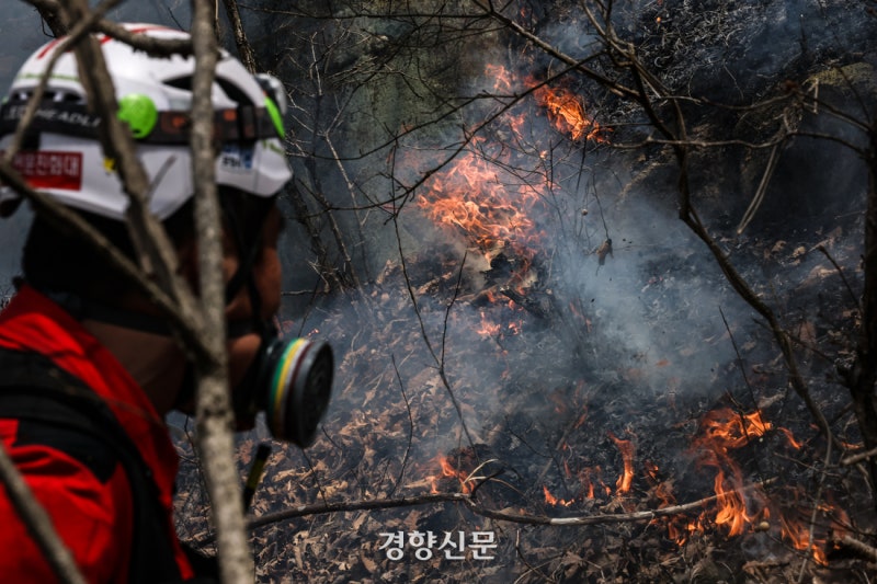 [속보] 대구 북구 <b>산불</b> 진화하던 <b>헬기 추락</b>…조종사 1명 사망 추정