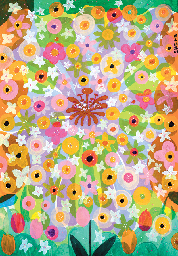 종이에 아크릴 (53×78㎝)