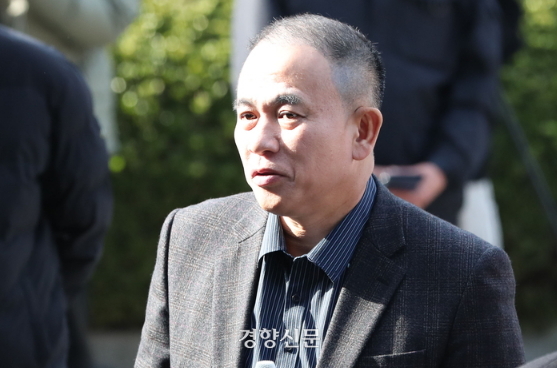 정치브로커 명태균씨. 한수빈 기자