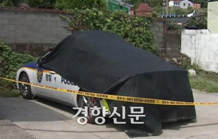사고 차량.경향신문 자료사진