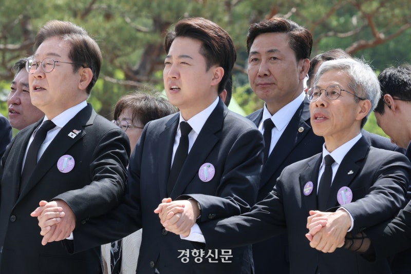 이재명·김문수·이준석·<b>권영국</b>, 일정 줄이고 오늘밤 첫 TV토론 준비