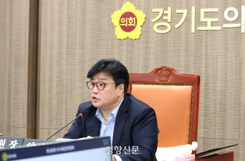 양우식 경기도의회 의원(국민의힘). 경기도의회 제공