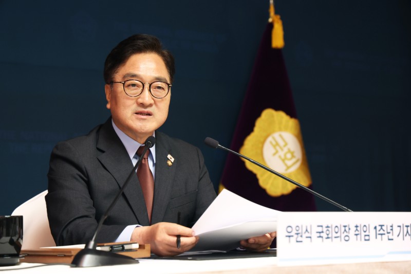 <b>우원식</b> “저는 내각제 얘기한 적 없다···국민들 동의하지 않아”