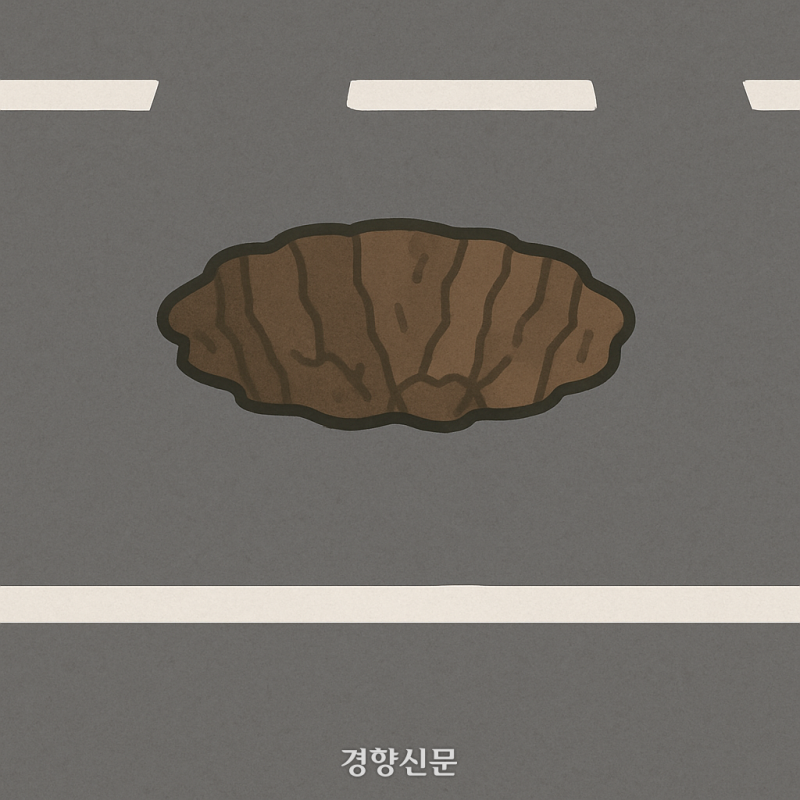 강남구 <b>대치동</b>에서 차도 <b>땅꺼짐</b>…인근 도로 통제