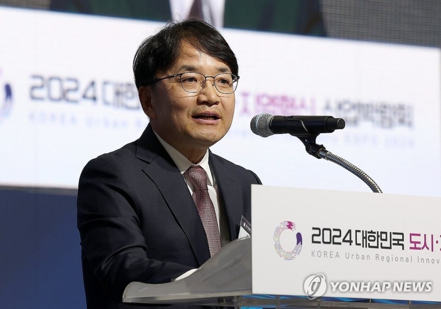 김광용 행정안전부 재난안전관리본부장. 연합뉴스