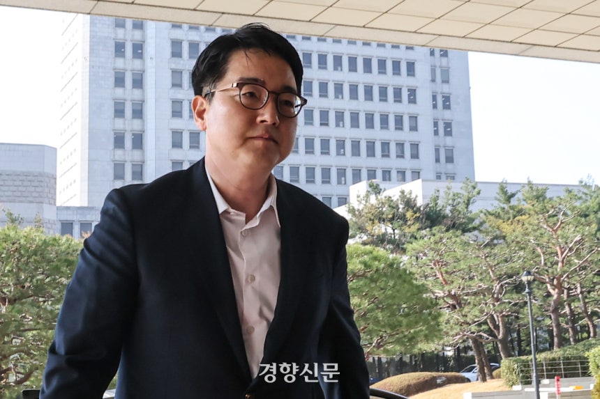 심우정 검찰총장이 지난 4월7일 서울 서초구 대검찰청으로 출근하고 있다. 성동훈 기자