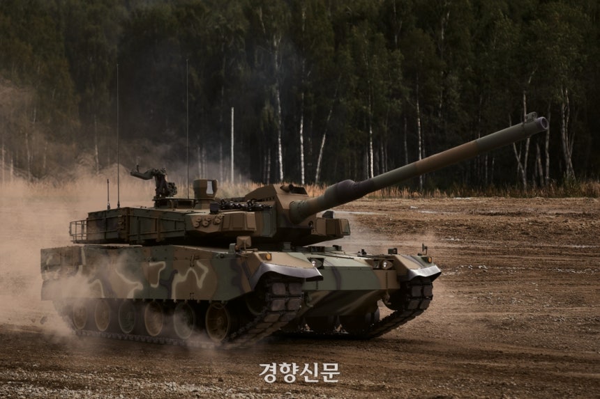 K2 전차의 모습. 현대로템 제공