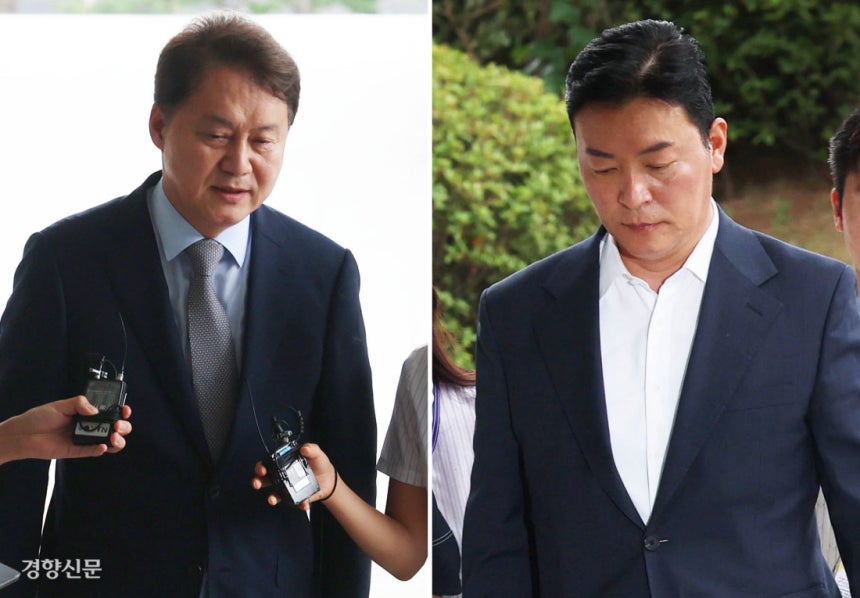 굳은 얼굴 윤석열 전 대통령의 내란·외환 혐의 수사를 위해 소환된 김주현 전 민정수석이 3일 내란 특검 사무실이 있는 서울고검 청사로 출석하고 있다(왼쪽 사진). 이날 소환된 김성훈 전 대통령경호처 차장이 특검 사무