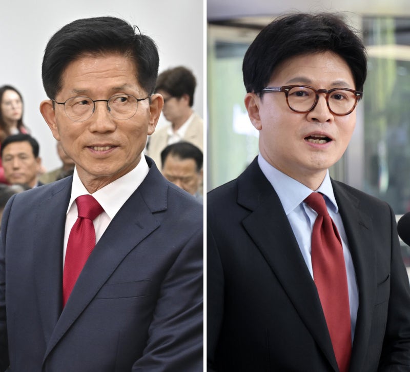 국민의힘 “8월 중·하순 전당대회”…당대표 ‘김문수 대 한동훈’ 재대결할까