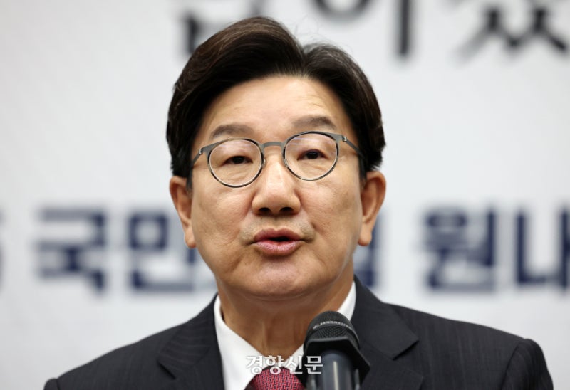 ‘쌍권’의 반격···권성동 “분열의 언어로 혼란 조장, <b>안철수</b>가 <b>혁신</b>...