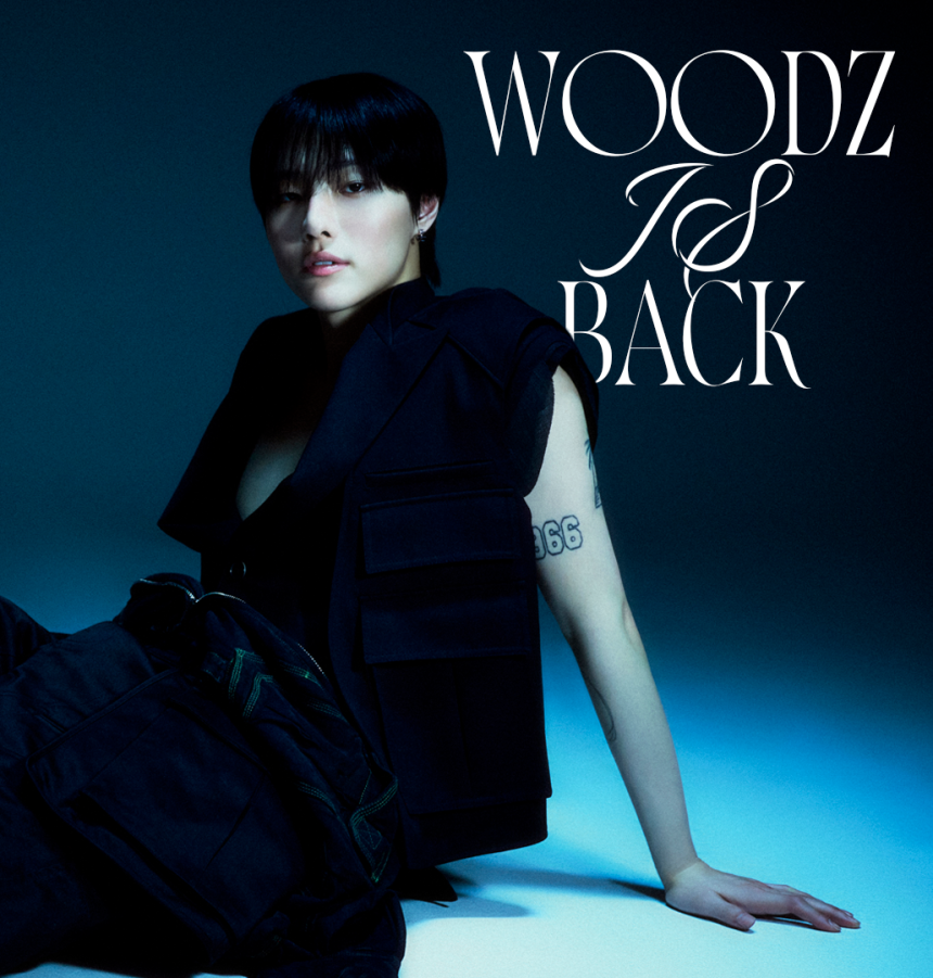 21일 전역한 우즈(WOODZ·본명 조승연). 이담엔터테인먼트 제공