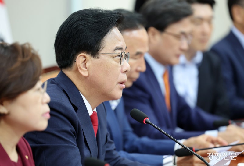 국힘 송언석 “‘<b>이춘석 게이트</b>’ <b>특검</b> 수사 제안···국정기획위 차명...