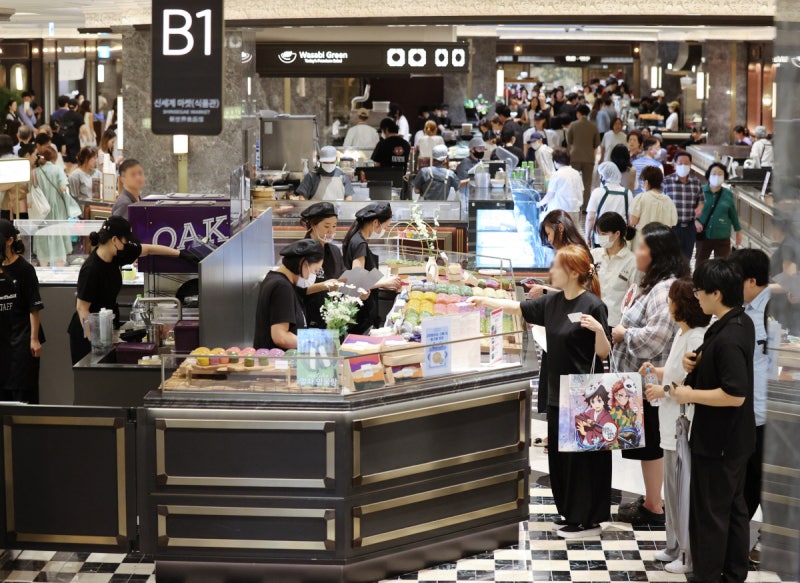 국내 최대 ‘맛의 신세계’…신세계 강남점, 6000평 ‘미식 공간’ 완성