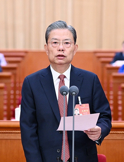 이 대통령 특사단 만난 중국 서열 3위 “한·중은 이웃”···시진핑 접견은 끝내 불발