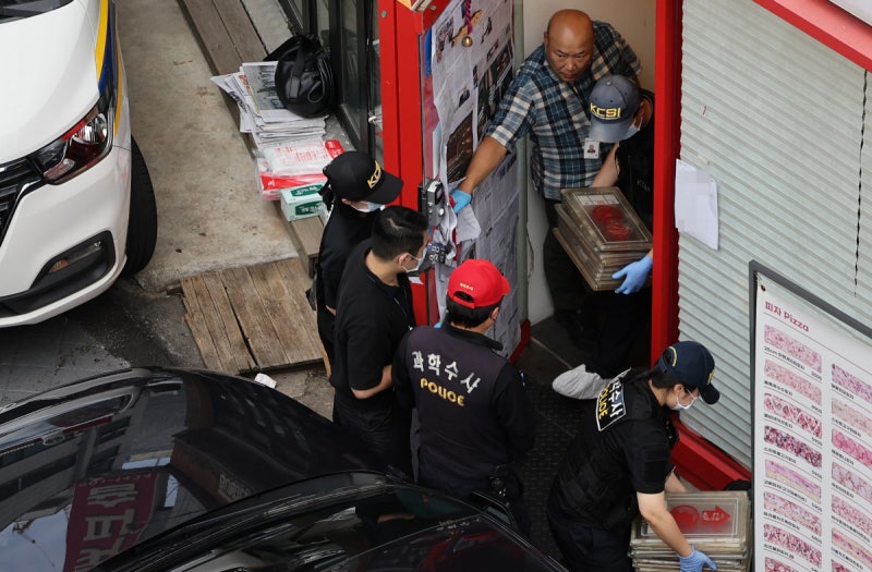 프랜차이즈 갈등?…피자집 살인 참극