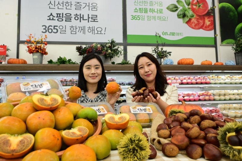 햇단감·햇밤 나왔어요[포토뉴스]