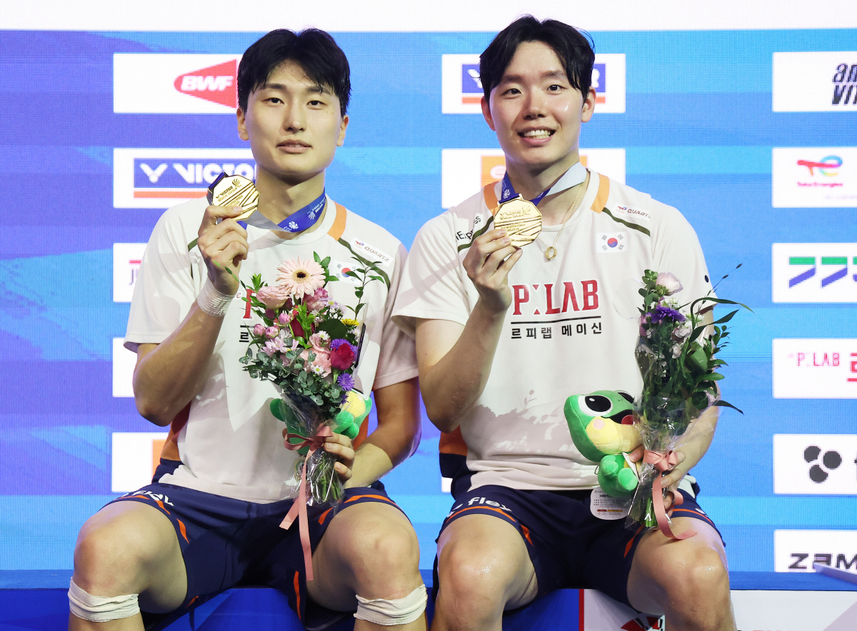 서승재·김원호 복식조의 ‘무적행진’