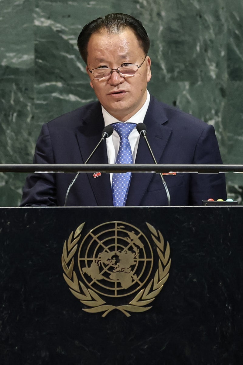 김선경 북 외무성 부상, 유엔총회서 “핵 절대 내  려놓지 않아…어떤 경우도”