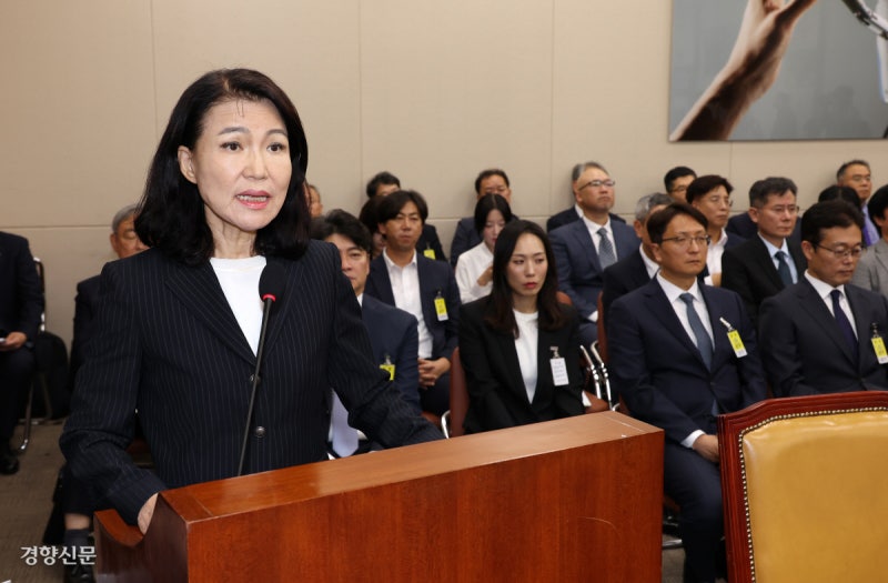 이진숙 “대통령에게 밉보이면 나처럼 돼”[포토뉴스]