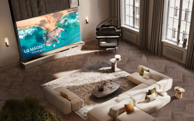 LG전자, 글로벌 홈 시네마 시장 겨냥…초대형·고해상도 마이크로 LED TV 출시
