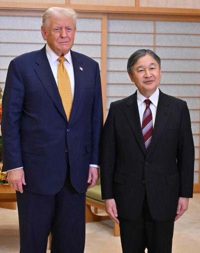 트럼프·다카이치, 헬기 동승 ‘동맹 과시’한다