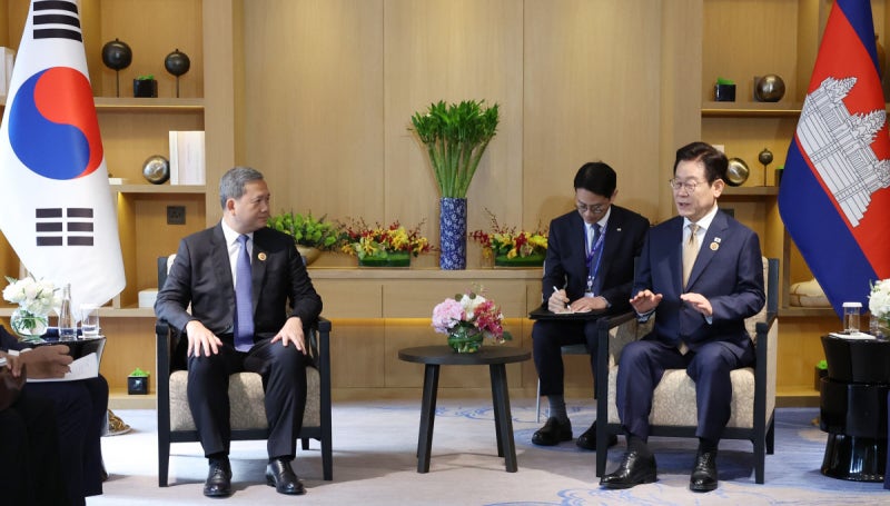 한·캄보디아 정상회담…사기 범죄 대응 ‘코리아 전담반’ 합의