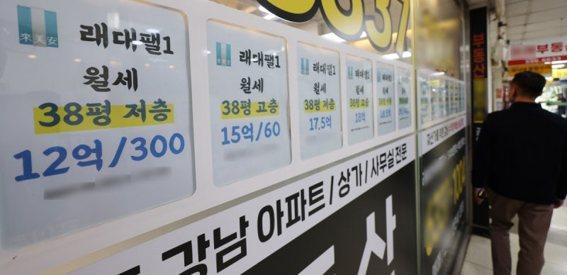 올해 수도권 아파트 월세 상승률 역대급…최근 10년간 최고치