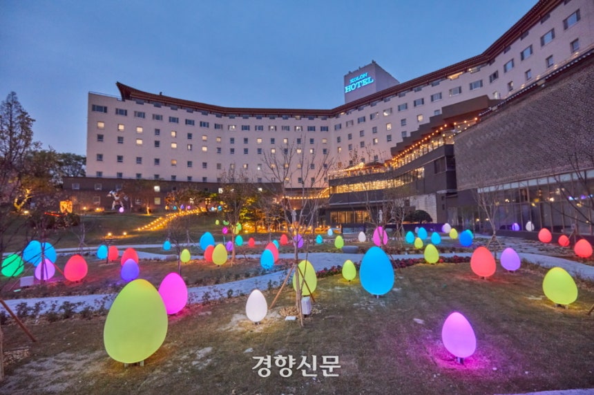 경주 코오롱호텔 전경. 호텔 측 제공