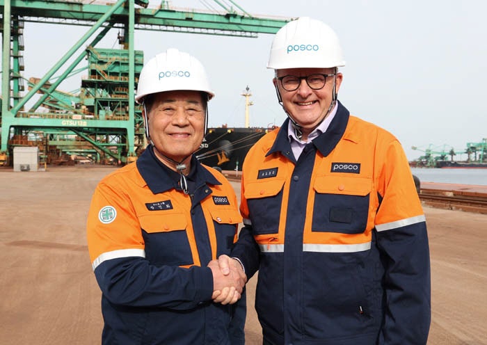 장인화 포스코 회장 “호주, 미래 성장산업 전략적 동반자”