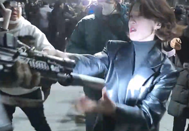 국힘 김민수 최고위원 안귀령 과거 행동에 즉각 사살 발언 논란