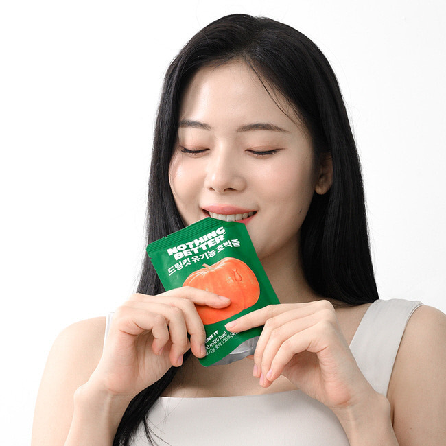 바르는 화장품을 넘어 한국식 호박즙,팥물도 해외에서 인기를 끌고 있다.낫띵베럴 제공