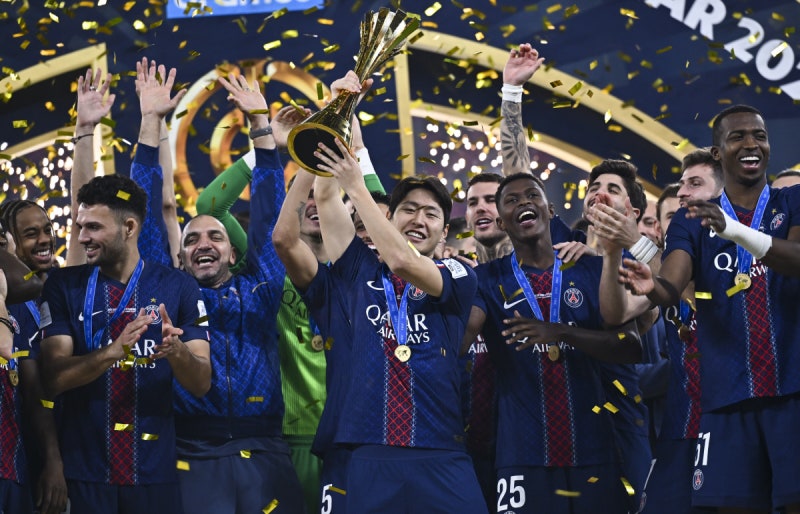 이강인 부상에도…PSG, 인터콘티넨털컵도 정상 ‘시즌 6관왕’