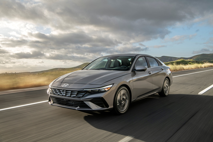 미국에 수출되는 엘란트라(아반떼).현대차 제공