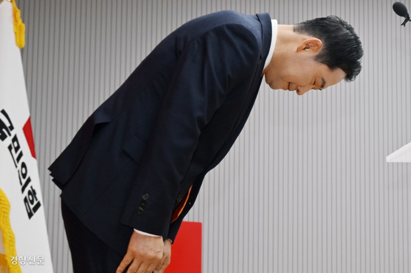 장동혁 “계엄, 잘못된 수단”…‘윤석열 절연’은 안 해