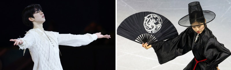 차준환은 ‘국악쇼’ 이해인은 ‘케데헌’…8년 만의 갈라쇼서 밀라노 홀렸다, K문화로