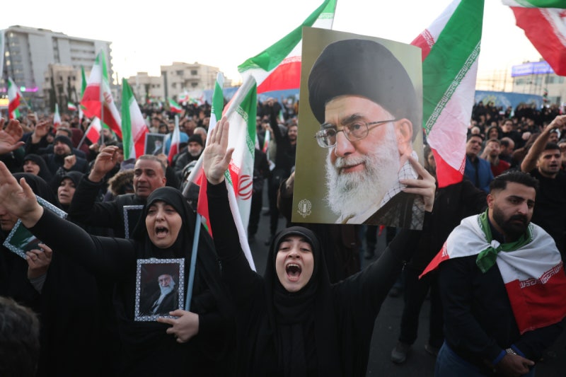 포화 속 중동 ‘시계제로’