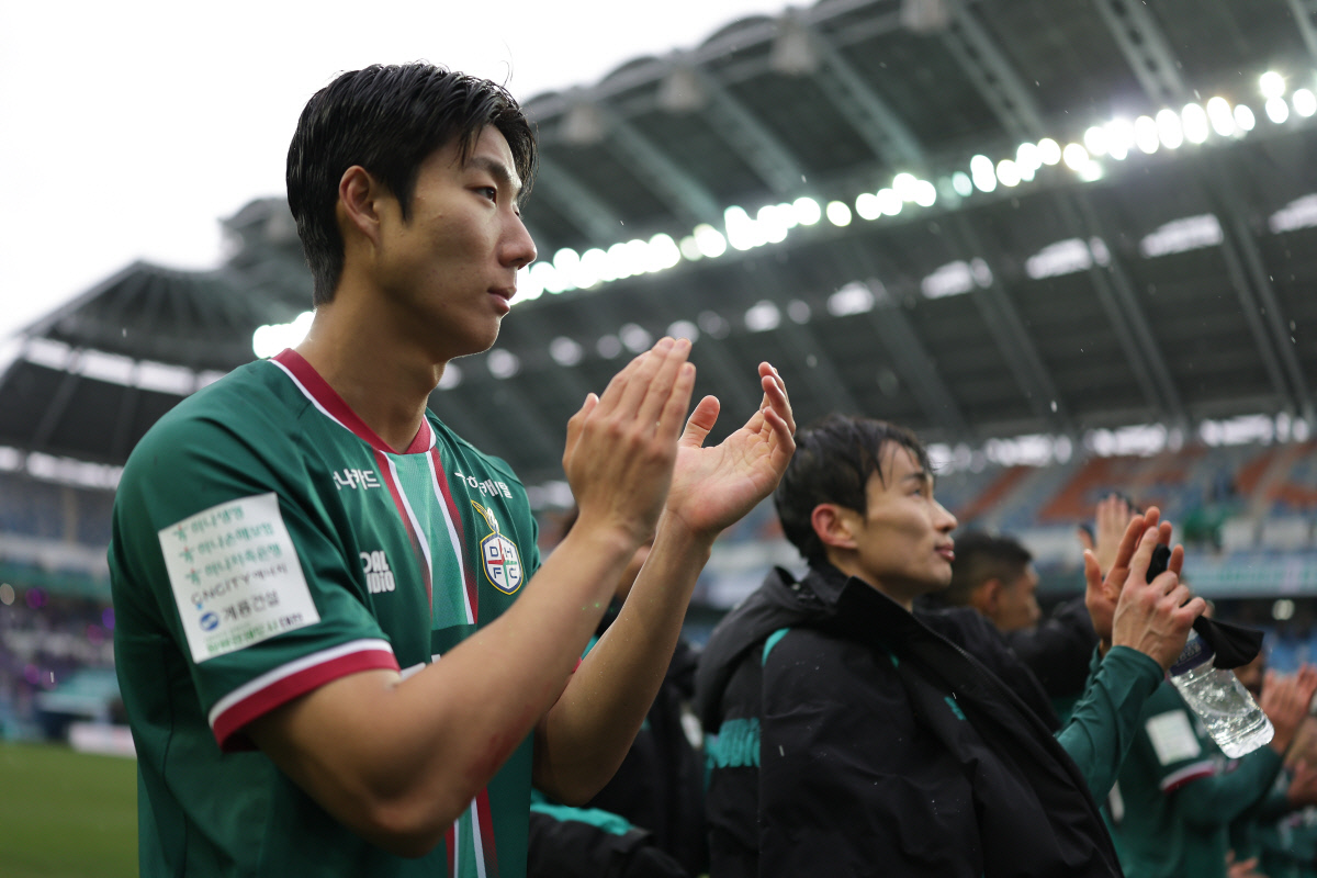 우승 후보 대전, ‘버티는 좀비’ 안양에 발목 잡혔다