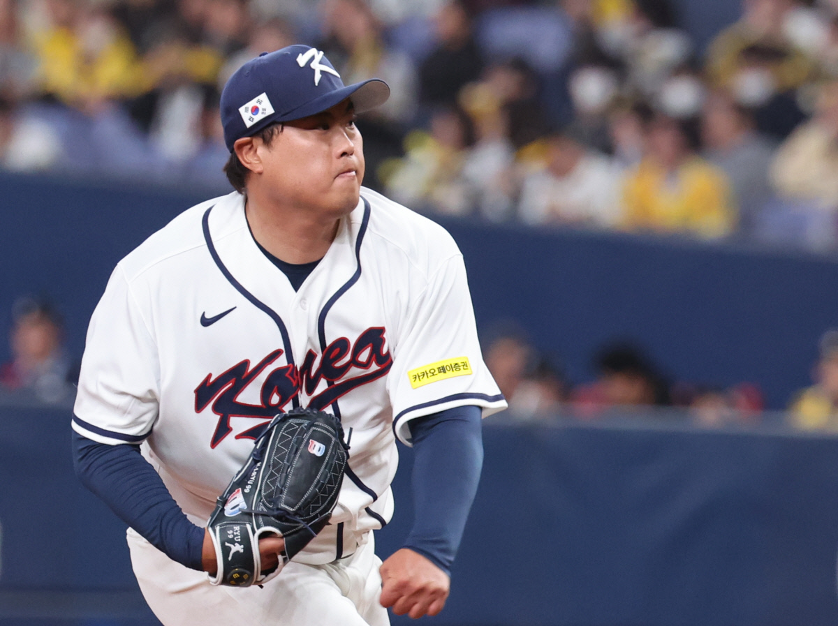 ‘국제무대 투구법’ 보여준 류현진, 대만전 ‘2번째 투수’ 될까