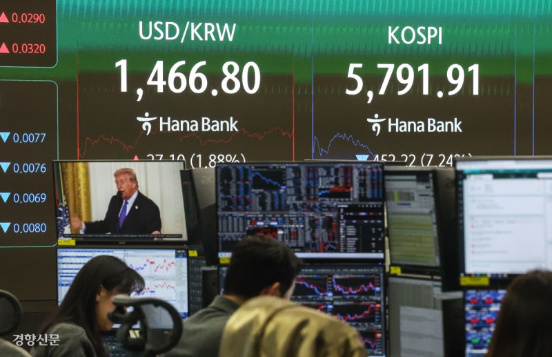 외인 ‘매도 폭탄’에 개미가 지수 떠받쳐…시험대 오른 코스피