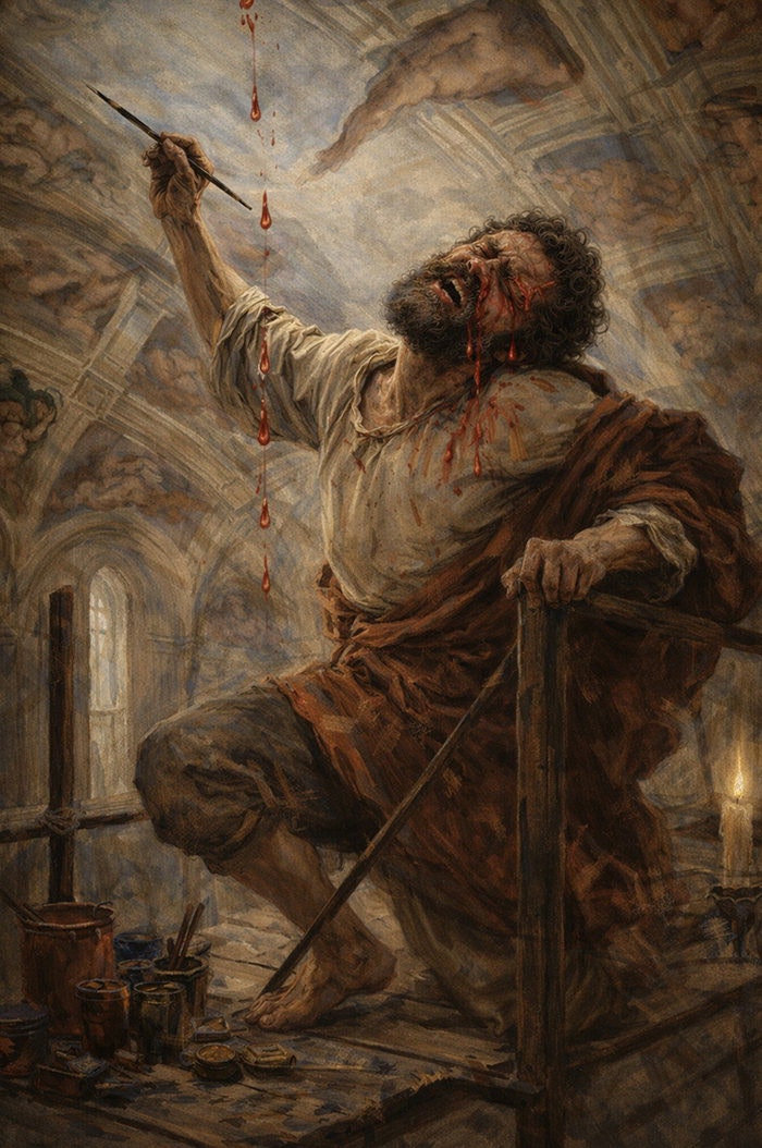 미켈란젤로를 괴롭혔던 ‘떨어지는 물감’···카이스트, 500년 ‘물리 난제’ 잡았다