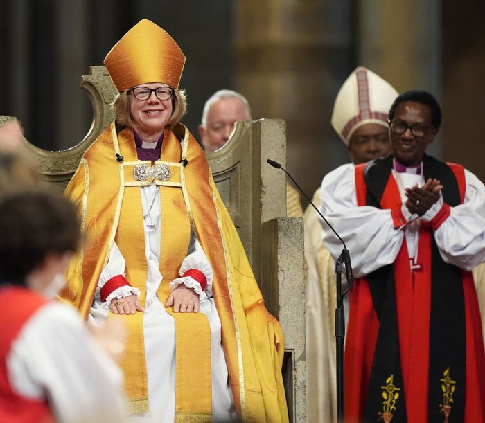 영국 성공회 최초 ‘여성 최고 성직자’ 멀랠리 대주교 즉위