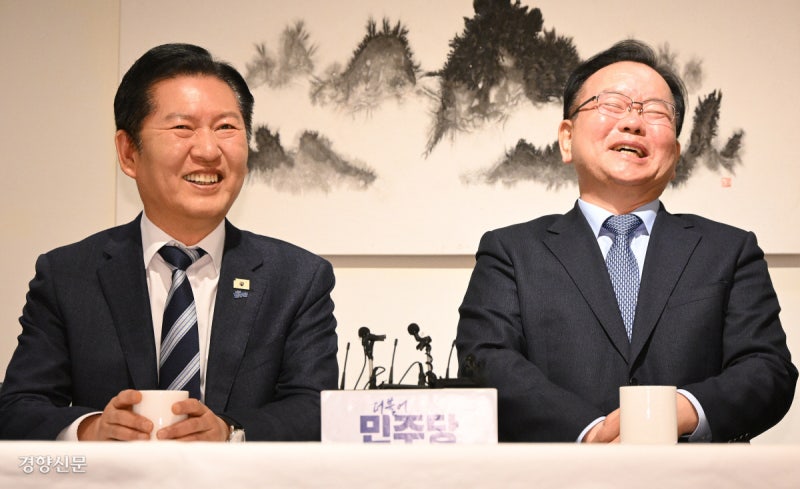 “아무리 생각해도 김부겸뿐”[포토뉴스]