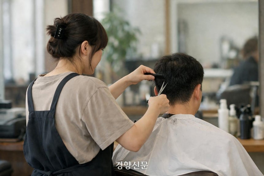 미용실.AI 생성 이미지.